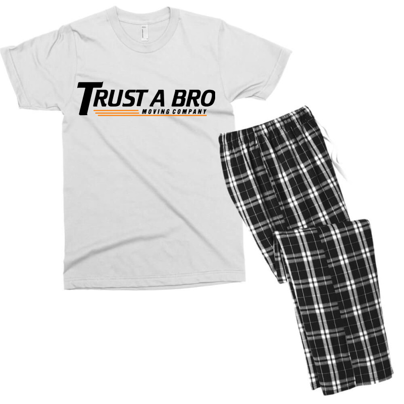 Trust A Bro Tracksuit Mafia Men's T-shirt Pajama Set | Artistshot