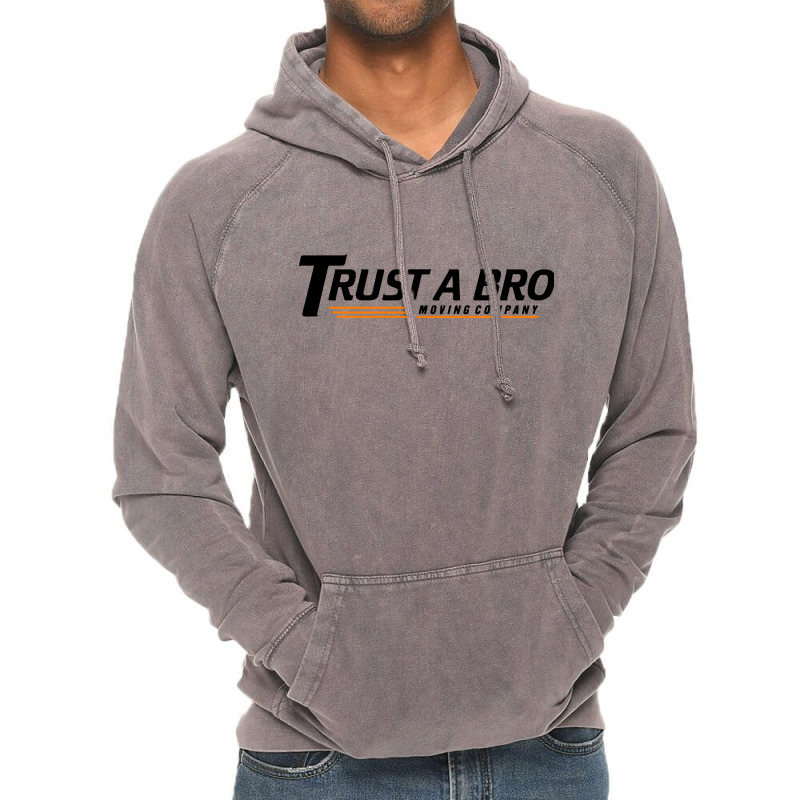 Trust A Bro Tracksuit Mafia Vintage Hoodie | Artistshot