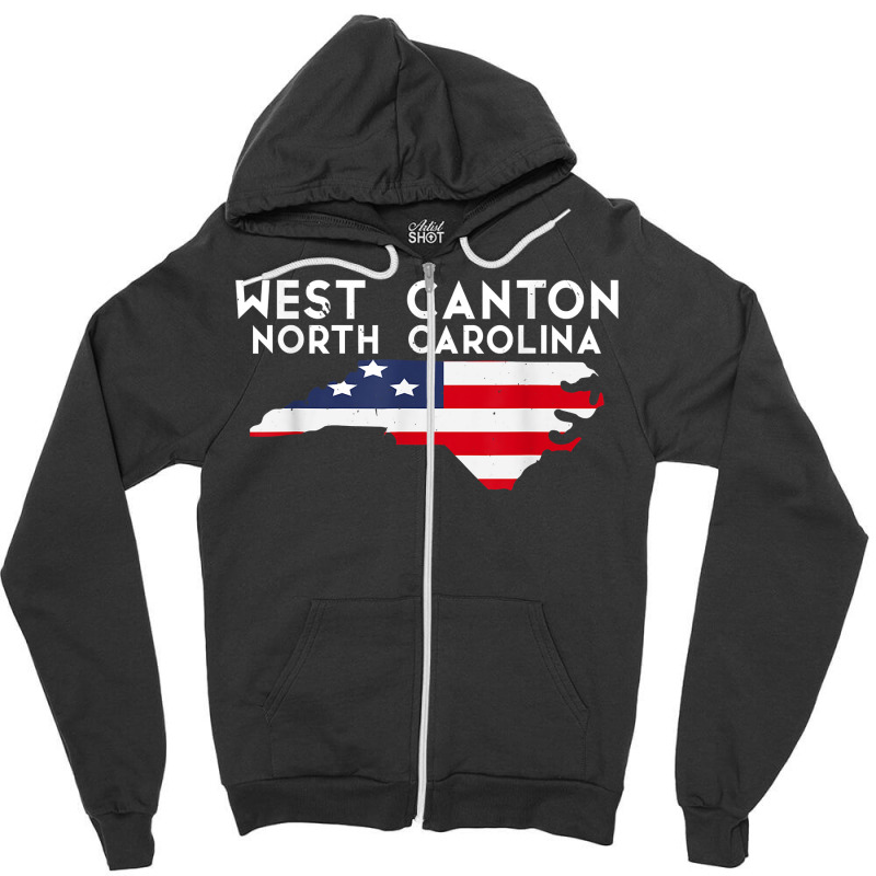 West Canton North Carolina Usa State America Travel T Shirt Zipper Hoodie | Artistshot