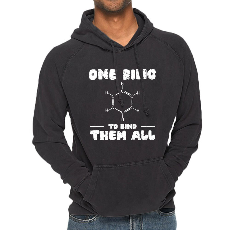 Chemistry Benzene Ring Molecule Bond-5167u Vintage Hoodie by laurynvanhoose | Artistshot