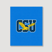 The Coppin State Eagles Portrait Canvas Print | Artistshot