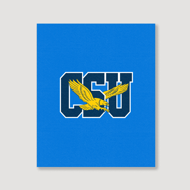 The Coppin State Eagles Portrait Canvas Print | Artistshot