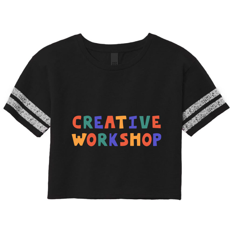 Enhance Creative - Creative Workshop Scorecard Crop Tee by KEYAMONTEPICKINGS | Artistshot