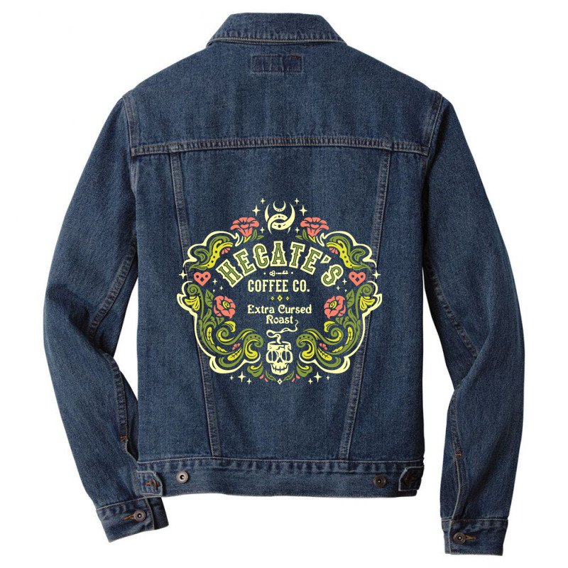 Hecate's Coffee Co. Men Denim Jacket by Crews Micki | Artistshot