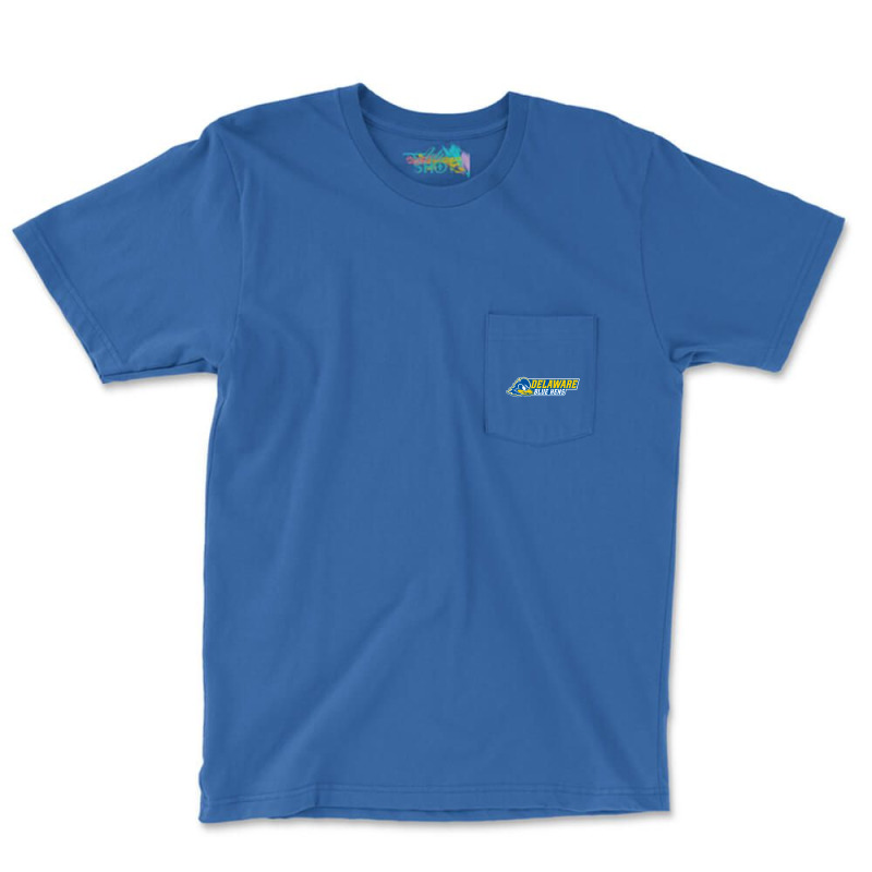 The Delaware Fightin' Blue Hens Pocket T-shirt | Artistshot