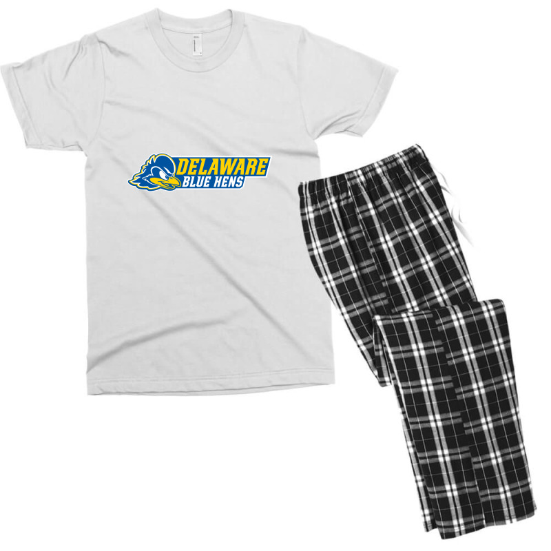 The Delaware Fightin' Blue Hens Men's T-shirt Pajama Set | Artistshot