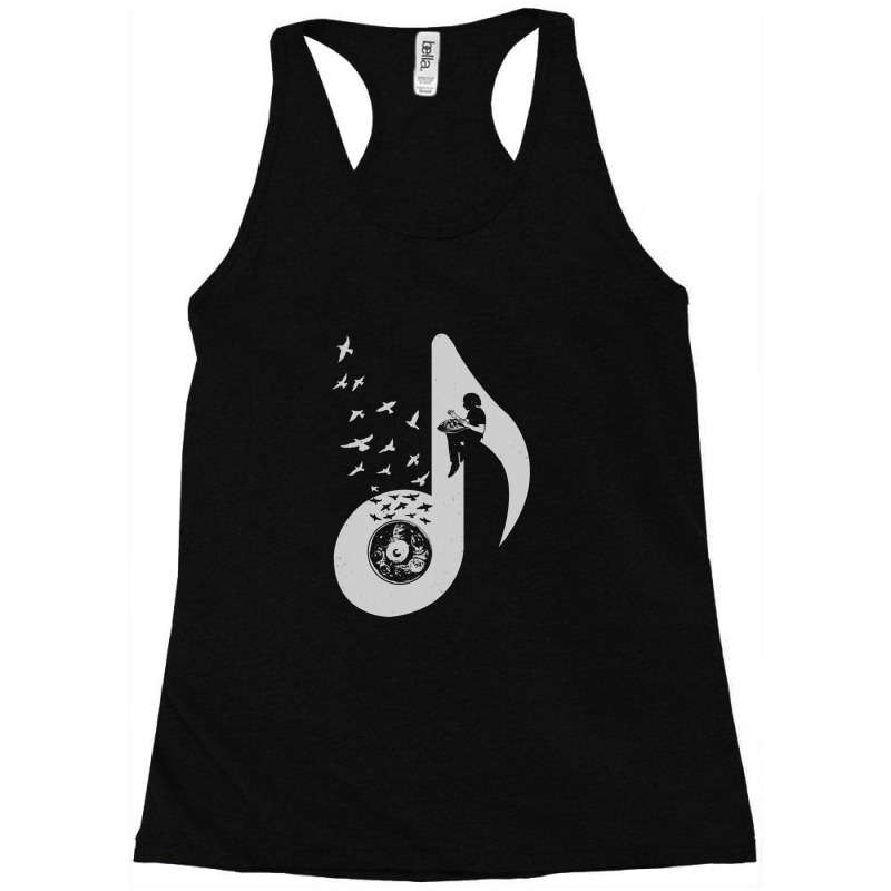 Musical Note - Hang Drum Racerback Tank by MaryBirdsell | Artistshot