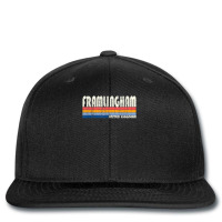 Retro Vintage 70s 80s Style Framlingham, United Kingdom Printed Hat | Artistshot