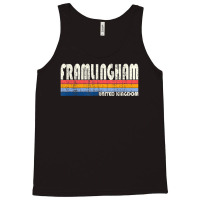 Retro Vintage 70s 80s Style Framlingham, United Kingdom Tank Top | Artistshot