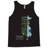 Trending Sea Seatac Seattle Airport Art Tank Top | Artistshot