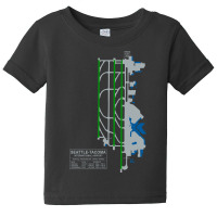 Trending Sea Seatac Seattle Airport Art Baby Tee | Artistshot