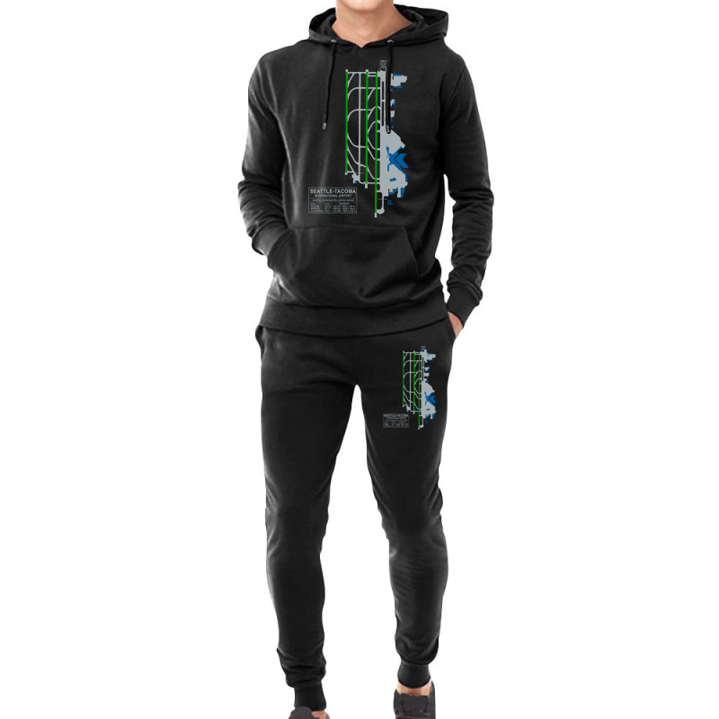 Trending Sea Seatac Seattle Airport Art Hoodie & Jogger set by seifertmurryq3jmxs | Artistshot