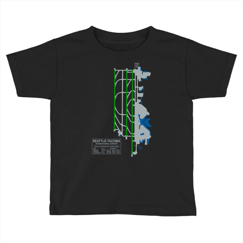 Trending Sea Seatac Seattle Airport Art Toddler T-shirt by seifertmurryq3jmxs | Artistshot