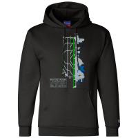 Trending Sea Seatac Seattle Airport Art Champion Hoodie | Artistshot