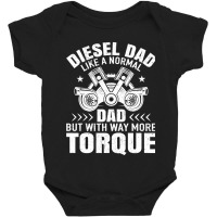 Diesel Mechanic Dad Automobile Fathers Day Baby Bodysuit | Artistshot