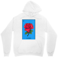 Womens Mexican Lottery La Rosa Rose Game Of Mexico Latino Design Vneck Unisex Hoodie | Artistshot