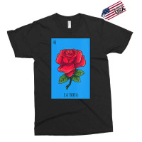 Womens Mexican Lottery La Rosa Rose Game Of Mexico Latino Design Vneck Exclusive T-shirt | Artistshot