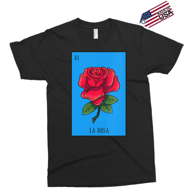 Womens Mexican Lottery La Rosa Rose Game Of Mexico Latino Design Vneck Exclusive T-shirt by AlejandroArtist | Artistshot