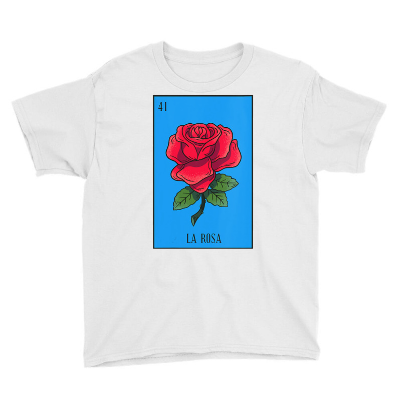 Womens Mexican Lottery La Rosa Rose Game Of Mexico Latino Design Vneck Youth Tee by AlejandroArtist | Artistshot