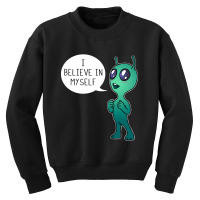 I Believe In Myself Youth Sweatshirt | Artistshot