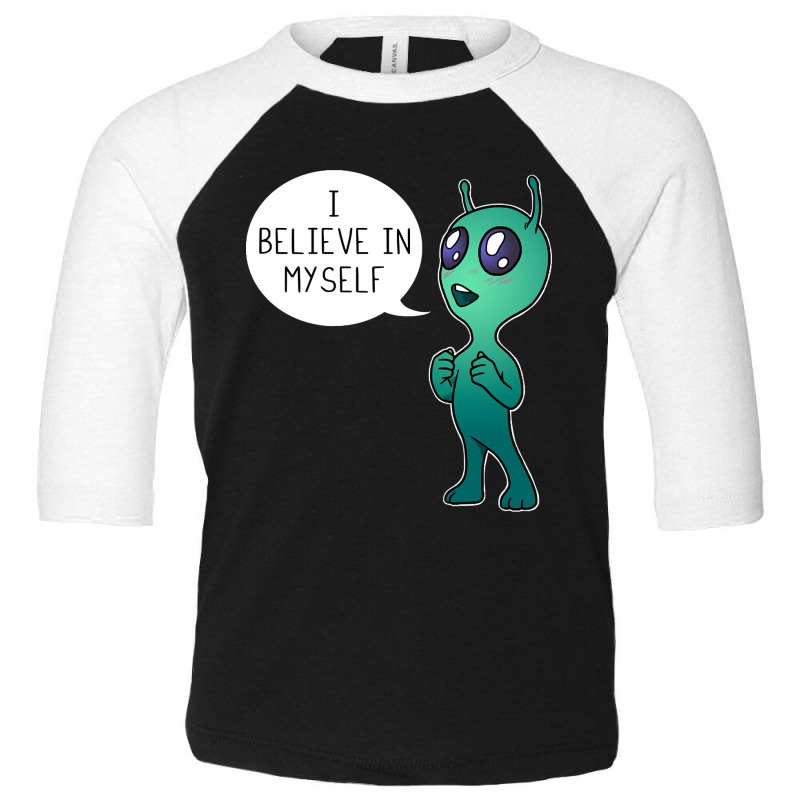 I Believe In Myself Toddler 3/4 Sleeve Tee | Artistshot