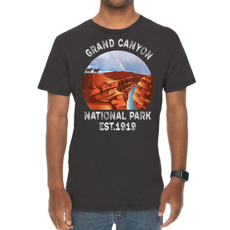 Grand Canyon National Park Arizona Vintage Retro 70s 80 Vintage T-shirt | Artistshot