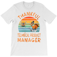 Womens Technical Product Manager Job Funny Thanksgiving V Neck T Shirt T-shirt | Artistshot