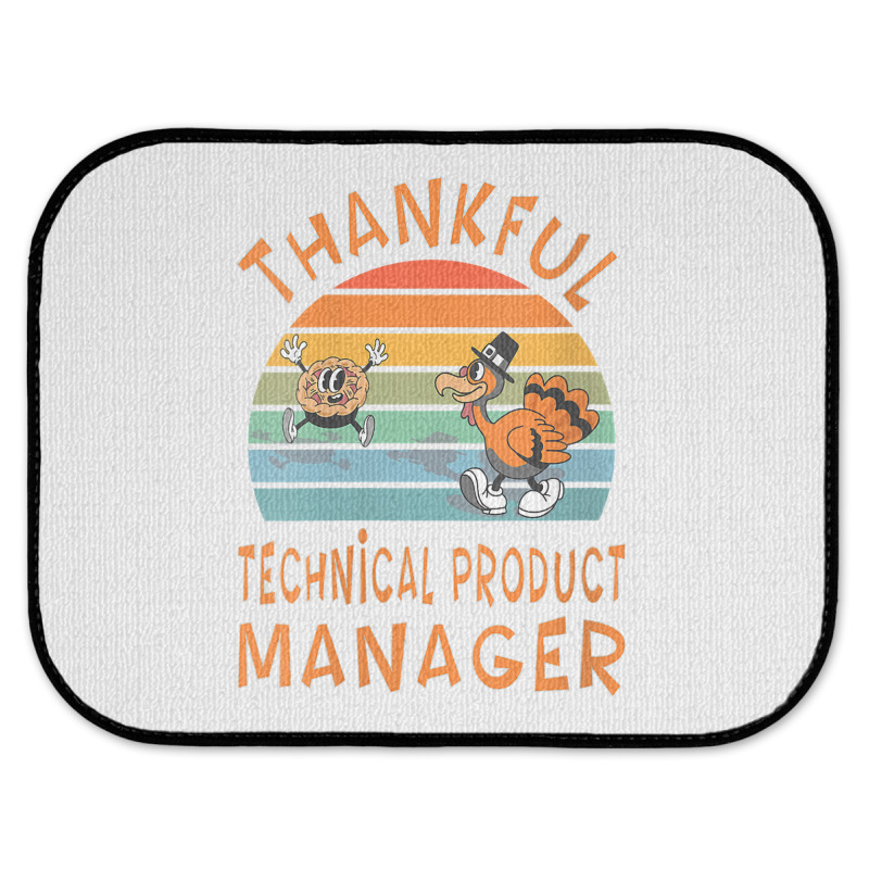 Womens Technical Product Manager Job Funny Thanksgiving V Neck T Shirt Rear Car Mat | Artistshot