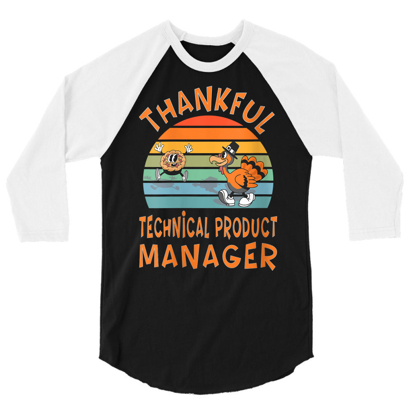 Womens Technical Product Manager Job Funny Thanksgiving V Neck T Shirt 3/4 Sleeve Shirt | Artistshot