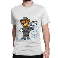 Cool Grey 11s Shirt White Cash Cann Bear Classic T-shirt | Artistshot