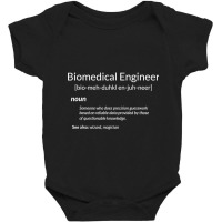 Funny Biomedical Engineering Biomedical Engineer Definition Baby Bodysuit | Artistshot