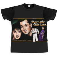 Hum Aapke Hain Koun Art Painting Graphic T-shirt | Artistshot