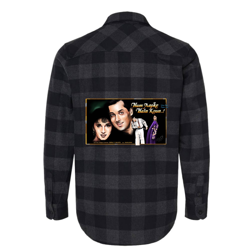 Hum Aapke Hain Koun Art Painting Flannel Shirt by Crews Micki | Artistshot