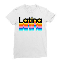 Womens Womens Latina Latinx Colorful Trendy 2019 Gift Ladies Fitted T-shirt | Artistshot