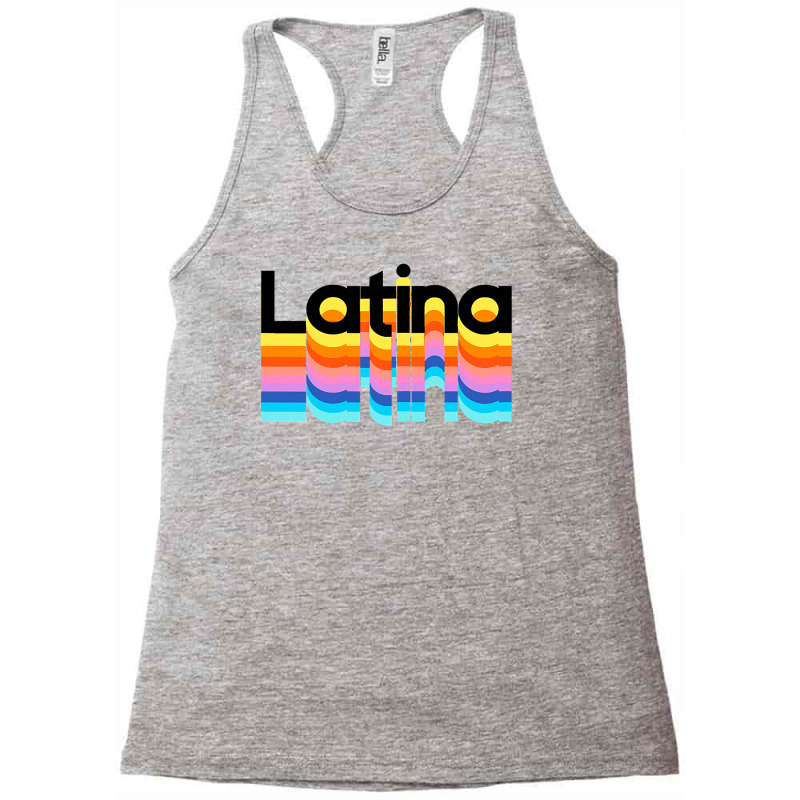 Womens Womens Latina Latinx Colorful Trendy 2019 Gift Racerback Tank by AlejandroArtist | Artistshot