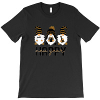 Black And Gold Holiday Gnomes Funny New Year 2023 T-shirt | Artistshot