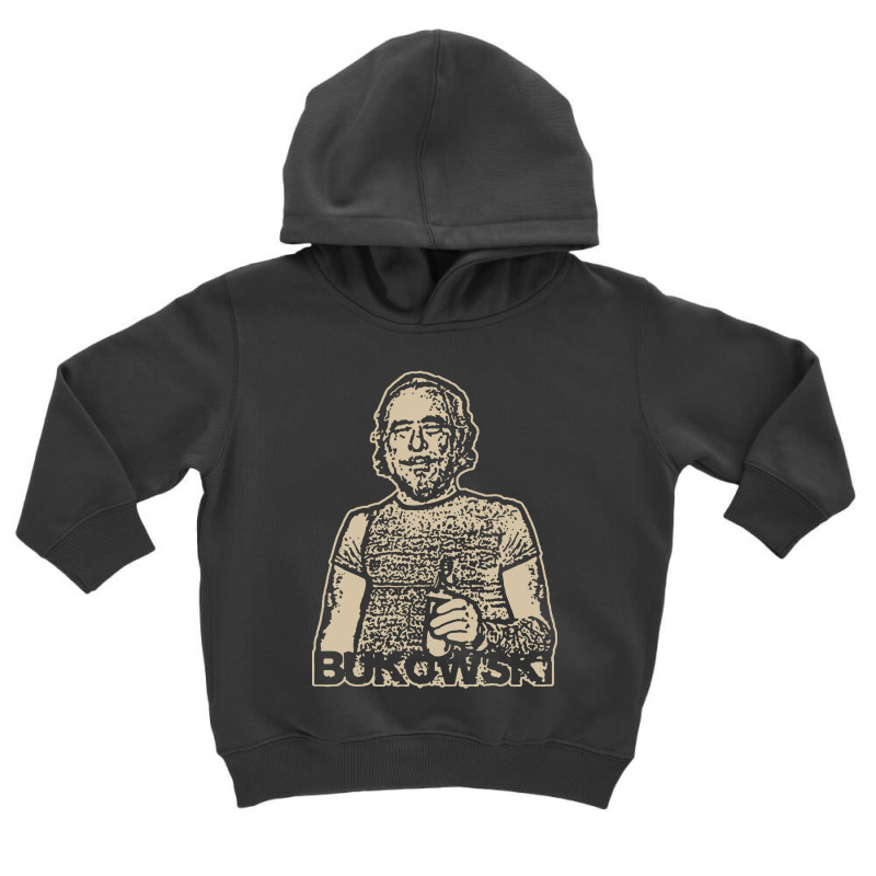 Vintage Charles Bukowski Toddler Hoodie by Melissa Store | Artistshot