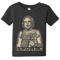 Vintage Charles Bukowski Baby Tee | Artistshot