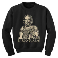 Vintage Charles Bukowski Youth Sweatshirt | Artistshot