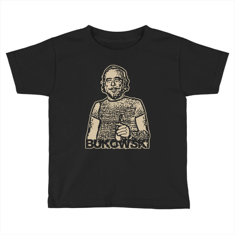 Vintage Charles Bukowski Toddler T-shirt by Melissa Store | Artistshot