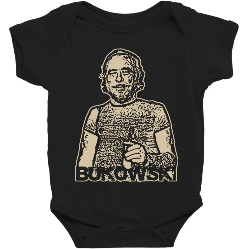 Vintage Charles Bukowski Baby Bodysuit by Melissa Store | Artistshot