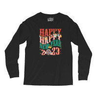 Happy New Year Party Family Celebration Goodbye Christmas Long Sleeve Shirts | Artistshot