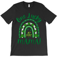 Trending One Lucky Mama T-shirt, Lucky Irish St. Patrick's Day T-shirt T-shirt | Artistshot