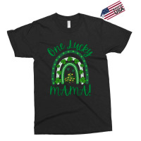 Trending One Lucky Mama T-shirt, Lucky Irish St. Patrick's Day T-shirt Exclusive T-shirt | Artistshot