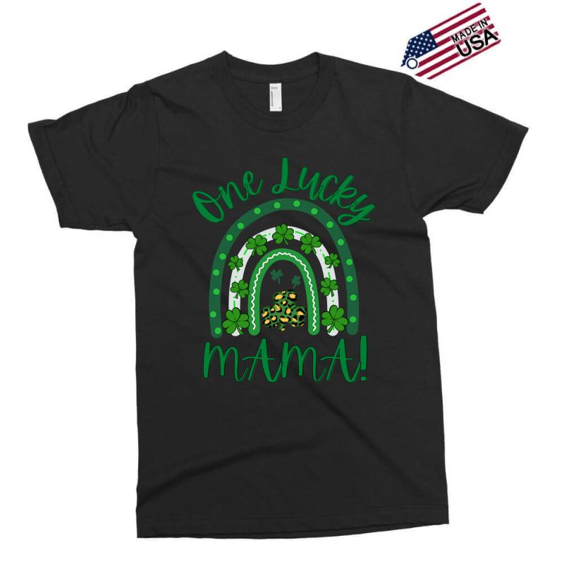 Trending One Lucky Mama T-shirt, Lucky Irish St. Patrick's Day T-shirt Exclusive T-shirt by yumgaugeteuda | Artistshot