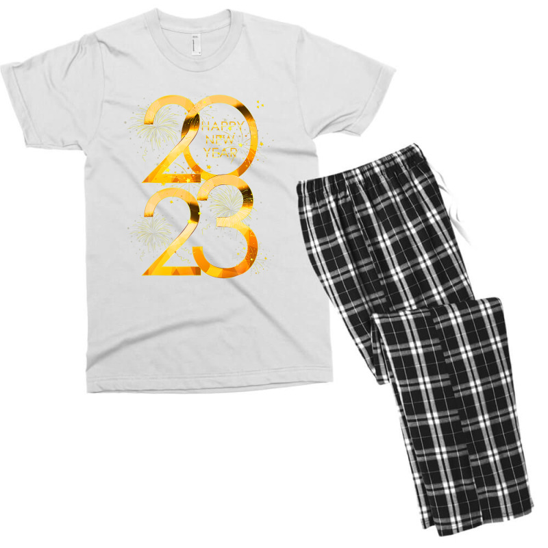 New Years Eve Party Supplies 2023 Happy New Year 2023 Men's T-shirt Pajama Set | Artistshot