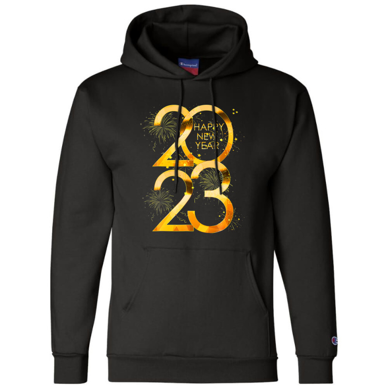 New Years Eve Party Supplies 2023 Happy New Year 2023 Champion Hoodie | Artistshot