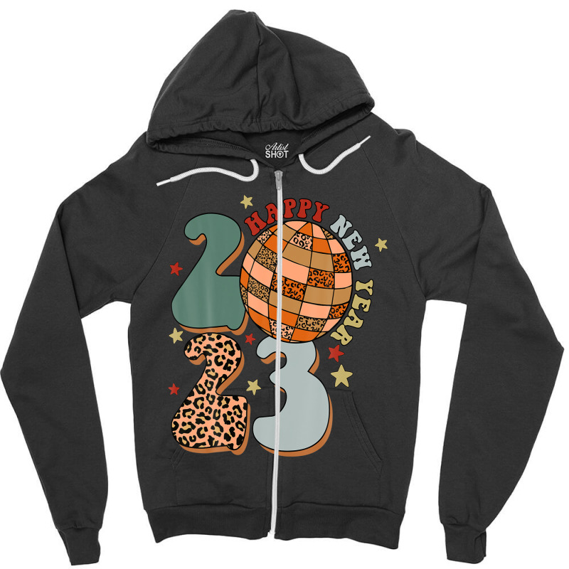 Happy New Year Party Family Celebration Goodbye Christmas Zipper Hoodie | Artistshot