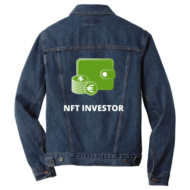 Nft Collector - Token, Investment Men Denim Jacket by Yans Digital | Artistshot