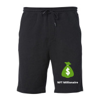 Nft Collector - Token, Investment Fleece Short | Artistshot